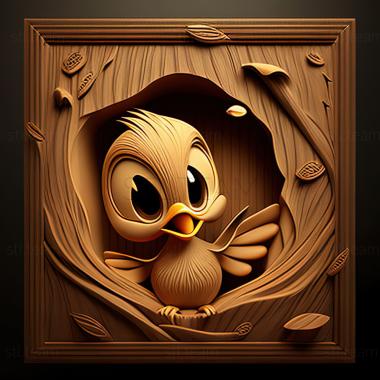 3D модель St Tweety з Looney Tunes (STL)